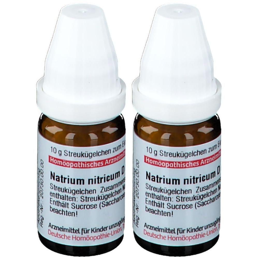 Natrium Nitricum D 6 Globuli 2x 2x10 g