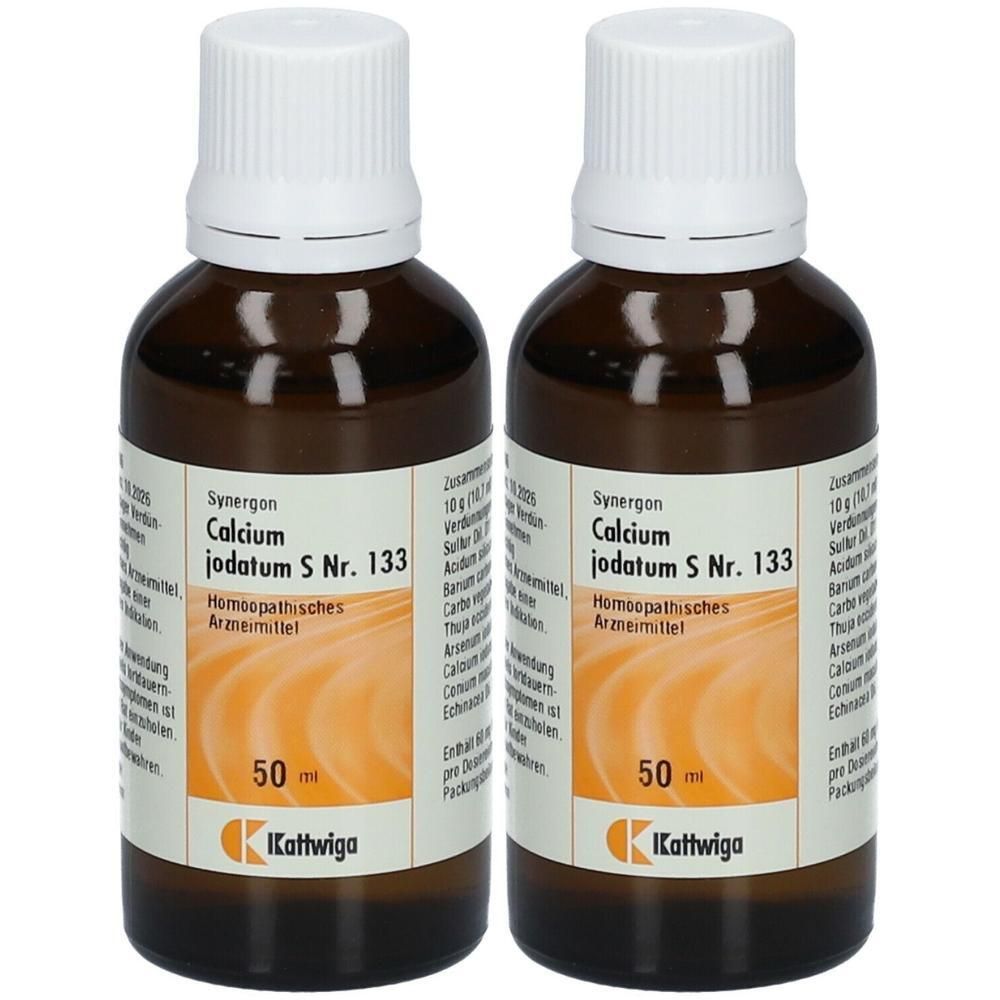 Synergon Komplex 133 Calcium jodatum S Tropfen 2x 2x50 ml