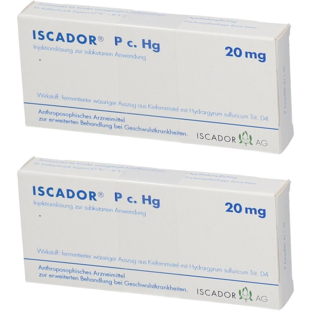Iscador P c.Hg 20 mg Injektionslösung 2x 2x7x1 ml