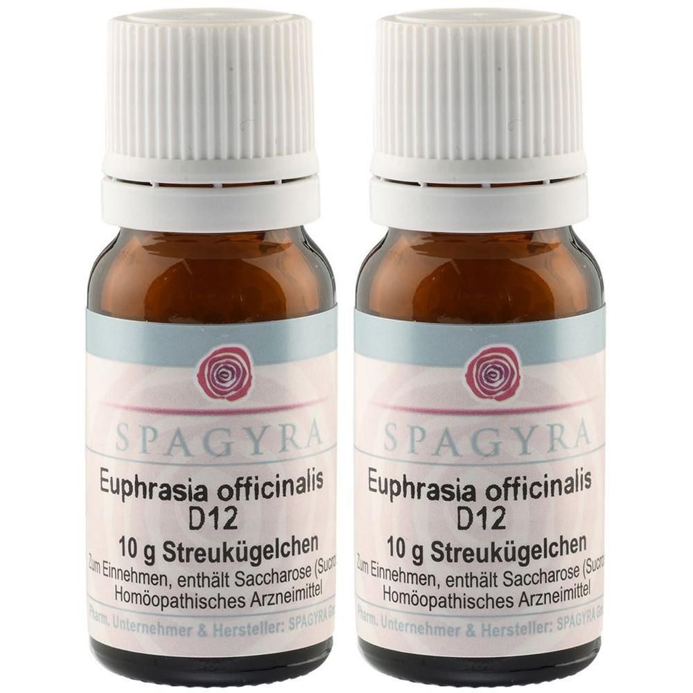 Euphrasia Officinalis D 12 Globuli 2x 2x10 g