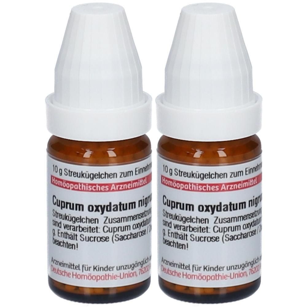 Cuprum Oxydatum nigrum D 10 Globuli 2x 2x10 g