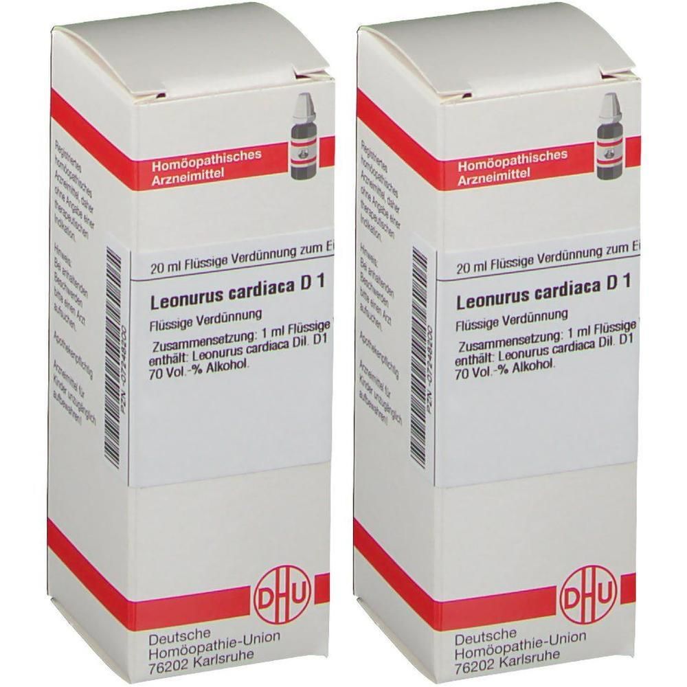 Leonurus Cardiaca D 1 Dilution 2x 2x20 ml