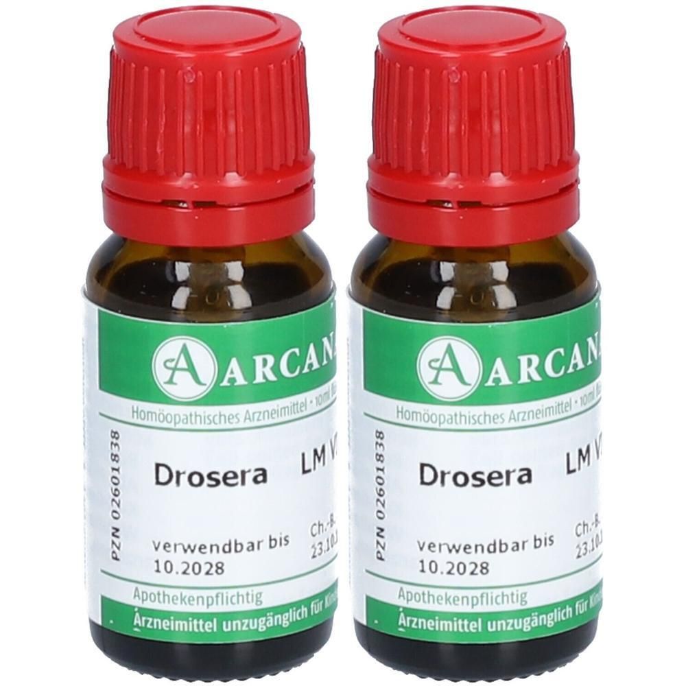 Drosera LM 6 Dilution 2x 2x10 ml