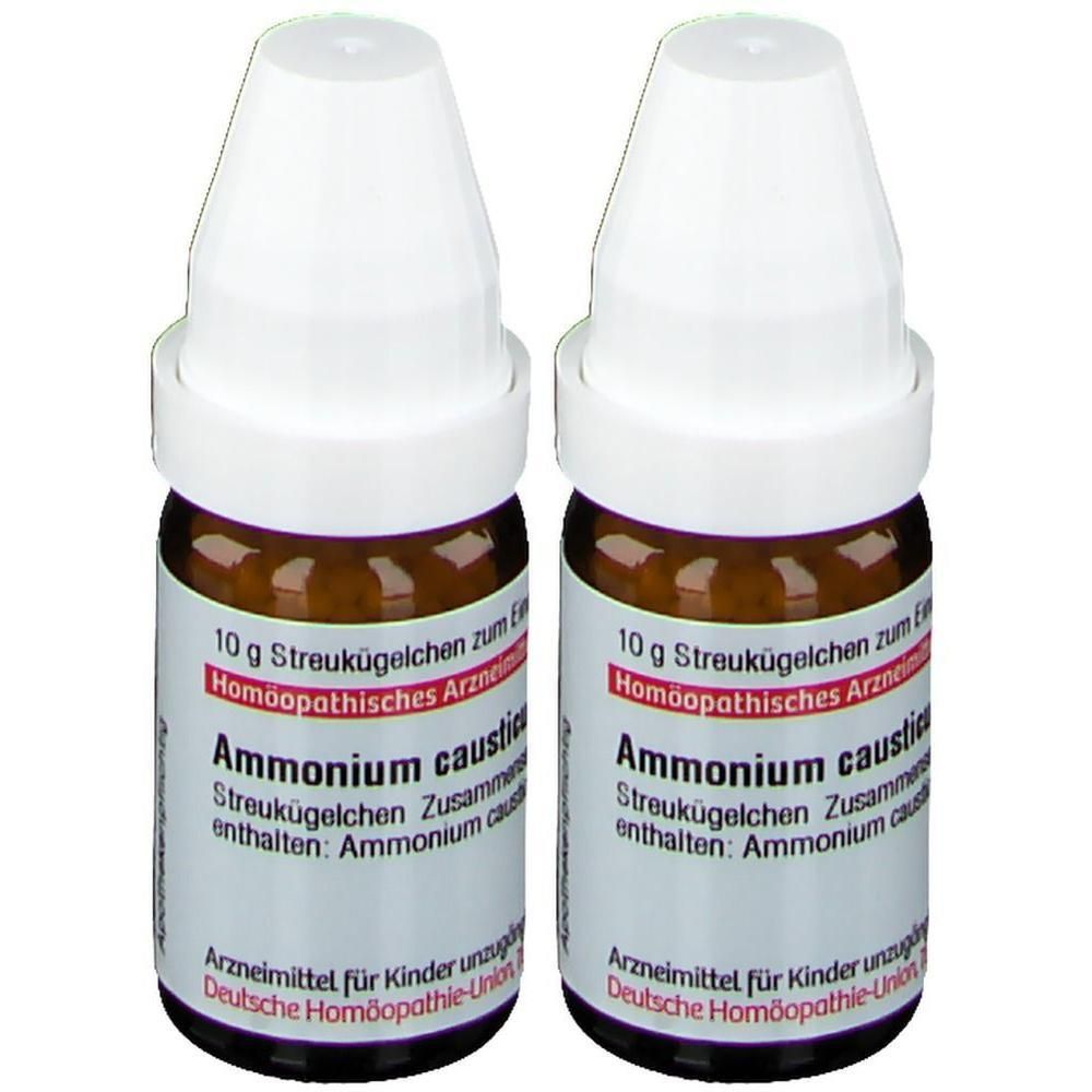 Ammonium Causticum D 12 Globuli 2x 2x10 g
