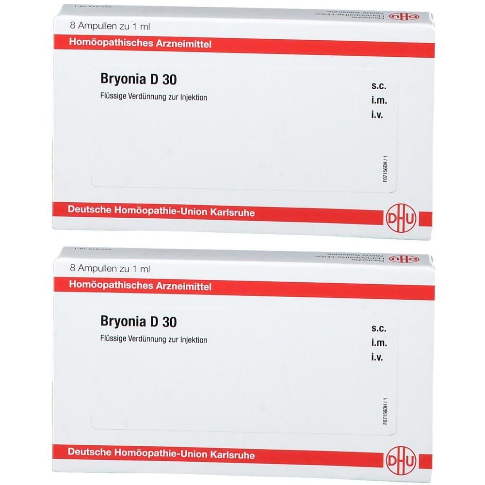 Bryonia D 30 Ampullen 2x 2x8x1 ml