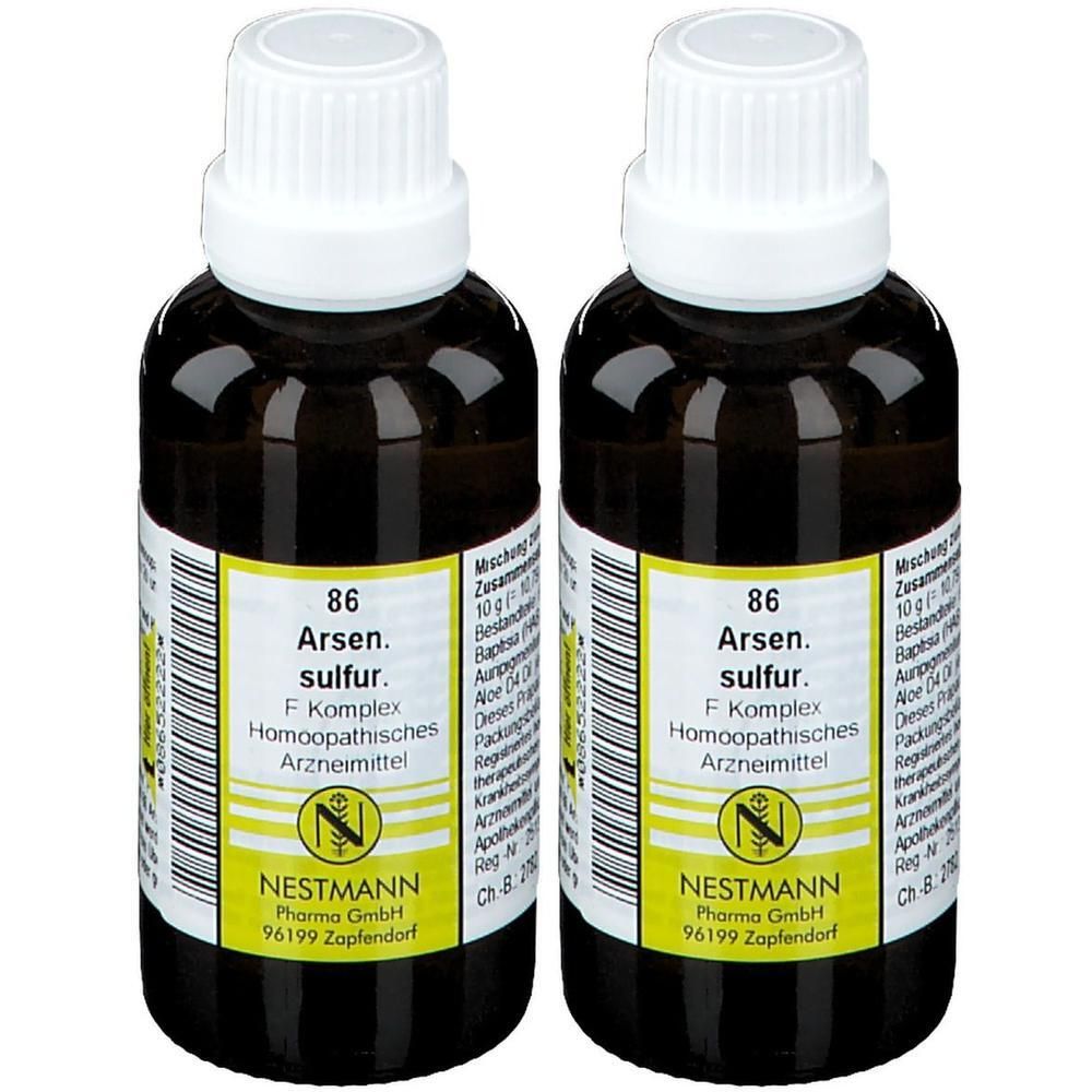 Arsenicum Sulfuricum F Komplex Nr.86 Dilution 2x 2x50 ml