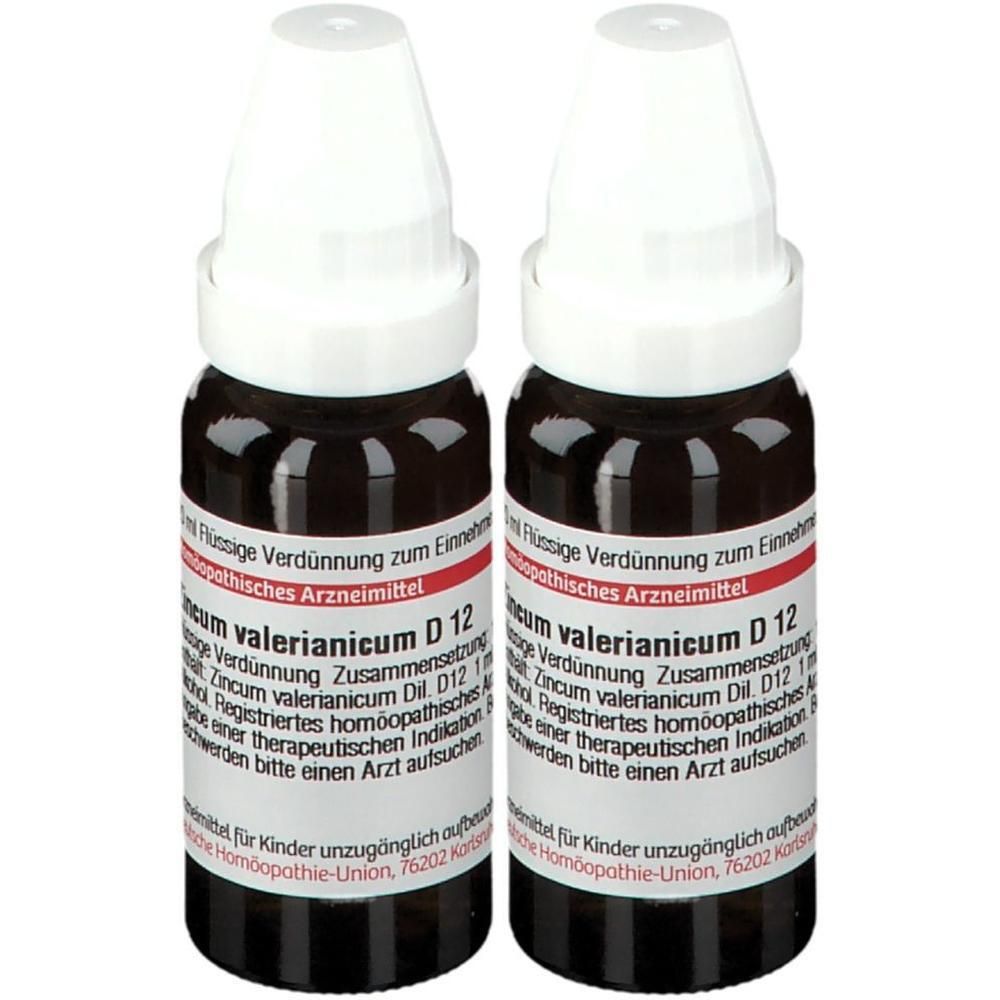 Zincum Valerianicum D 12 Dilution 2x 2x20 ml