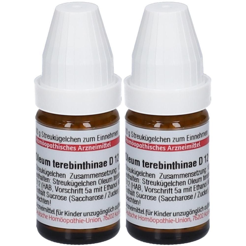 Oleum Terebinthinae D 12 Globuli 2x 2x10 g