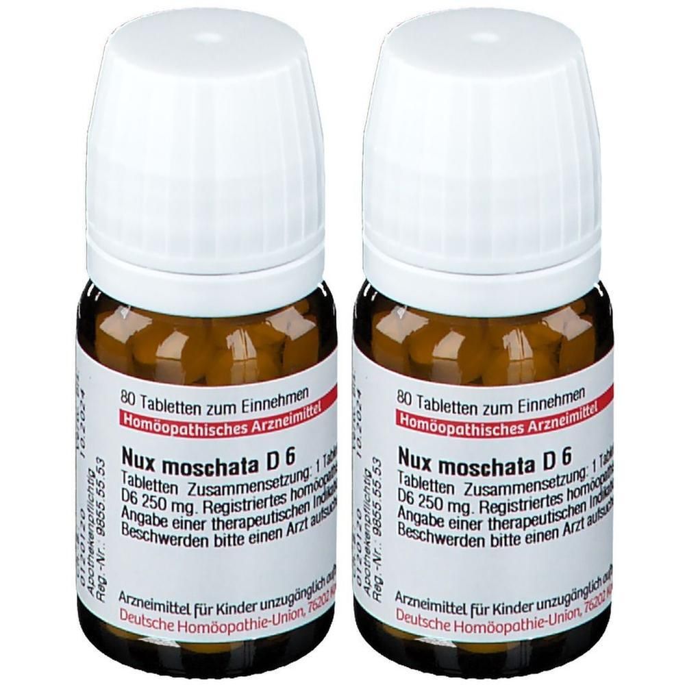 NUX Moschata D 6 Tabletten 2x 2x80 St