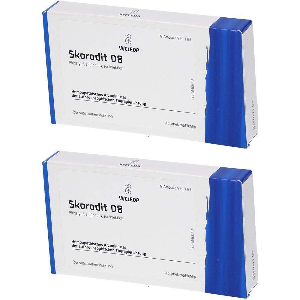 Skorodit D 8 Ampullen 2x 2x8x1 ml