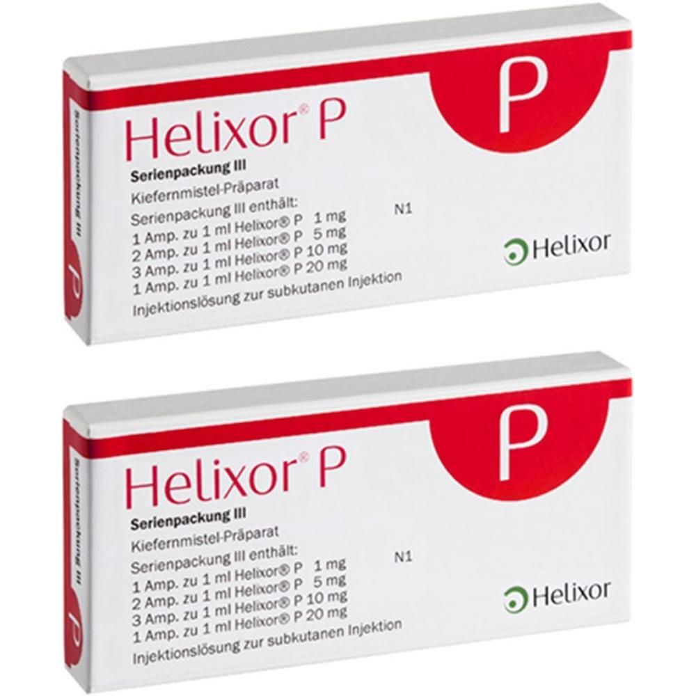 Helixor P Serienpackung III Ampullen 2x 2x7 St