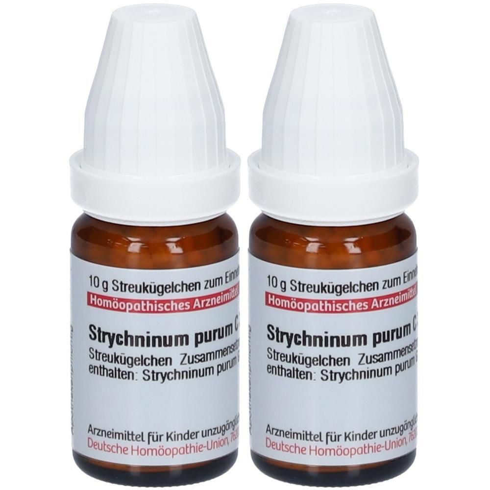 Strychninum Purum C 30 Globuli 2x 2x10 g