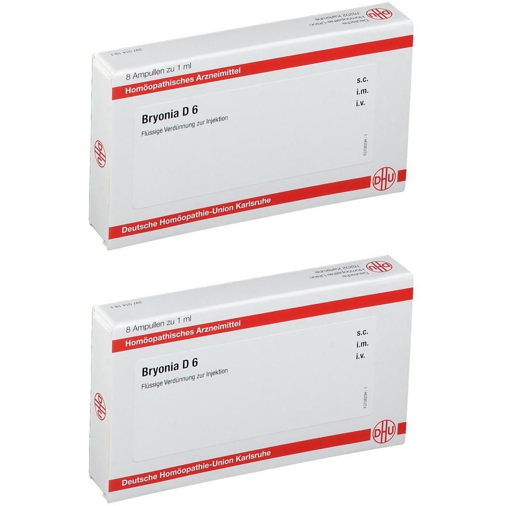 Bryonia D 6 Ampullen 2x 2x8x1 ml