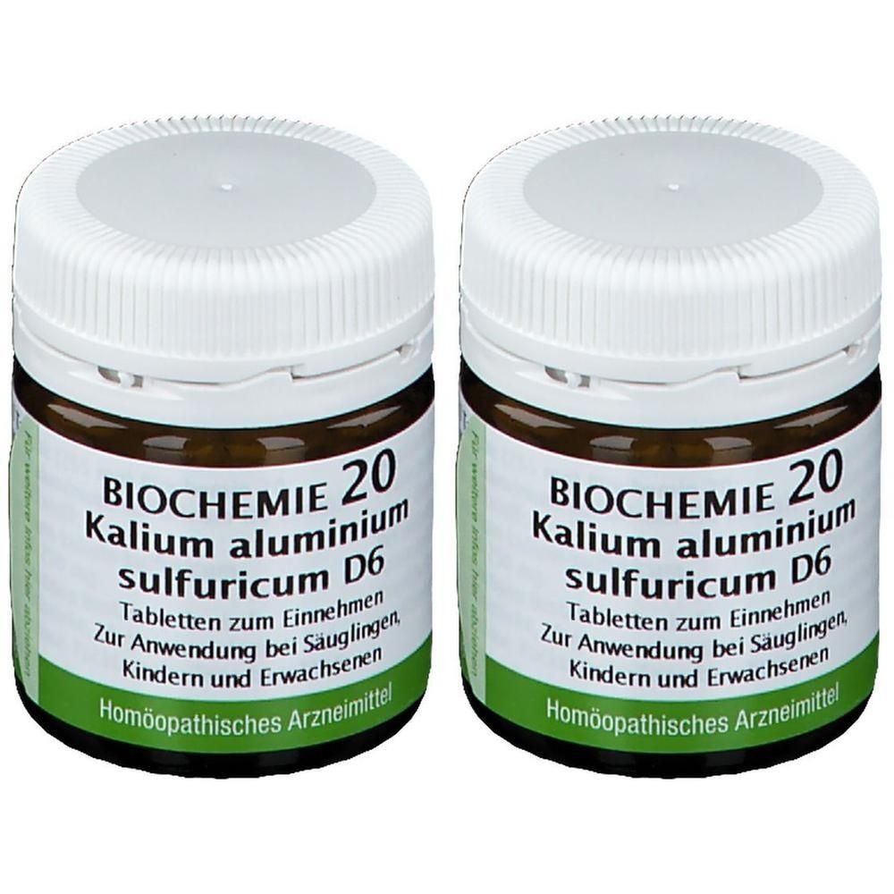 Biochemie 20 Kalium aluminium sulfuricum D 6 Tabl. 2x 2x80 St Tabletten