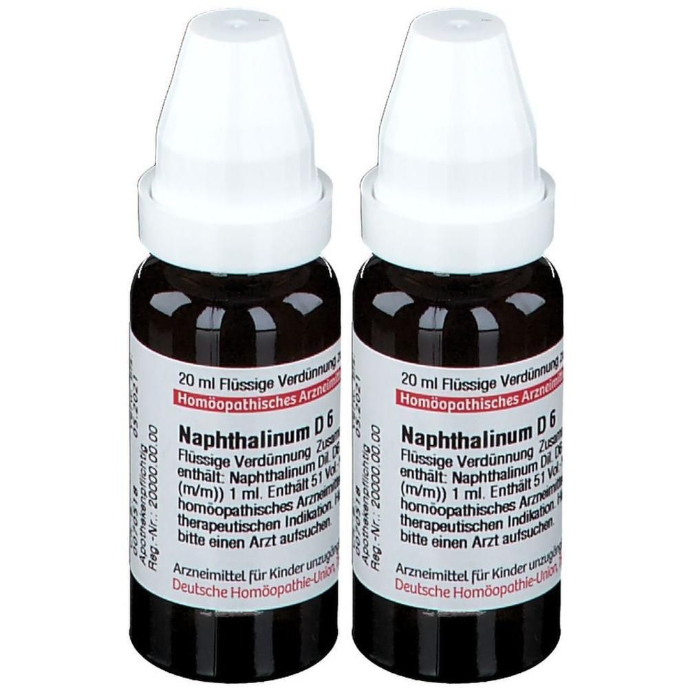Naphthalinum D 6 Dilution 2x 2x20 ml