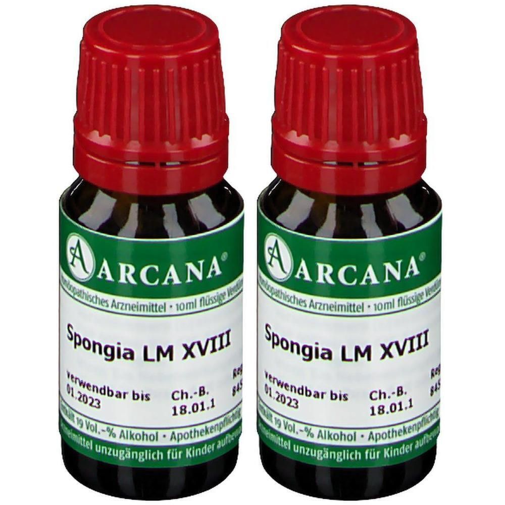 Spongia LM 18 Dilution 2x 2x10 ml