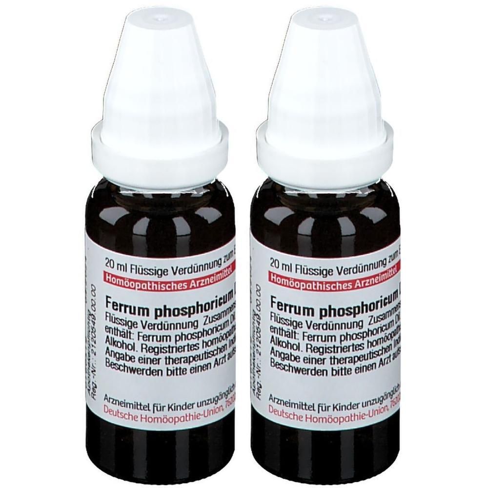 Ferrum Phosphoricum D 12 Dilution 2x 2x20 ml