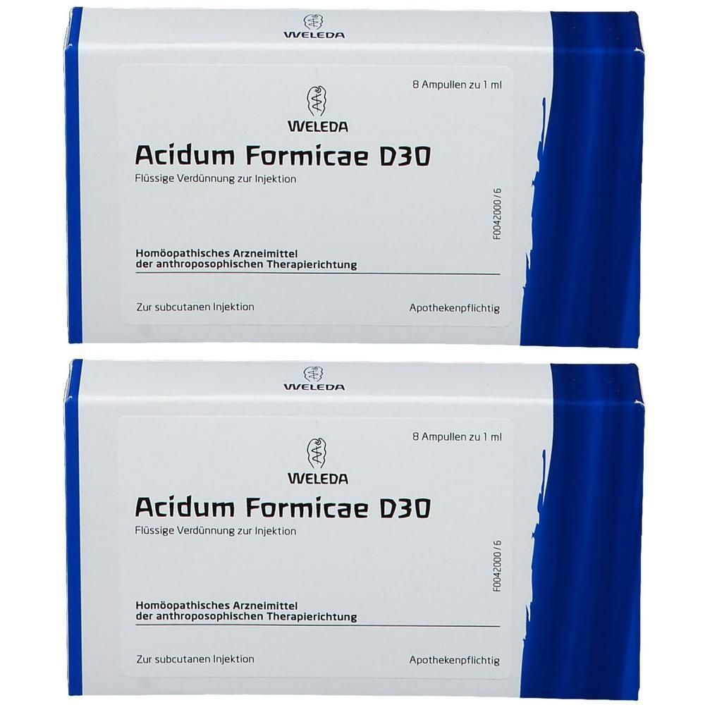 Acidum Formicae D 30 Ampullen 2x 2x8 St