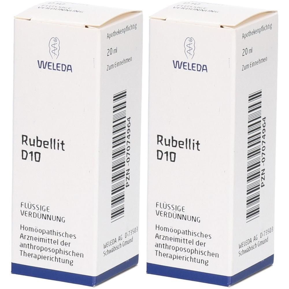 Rubellit D 10 Dilution 2x 2x20 ml