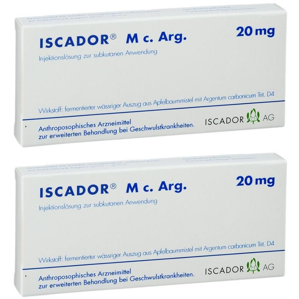 Iscador M c.Arg 20 mg Injektionslösung 2x 2x7x1 ml