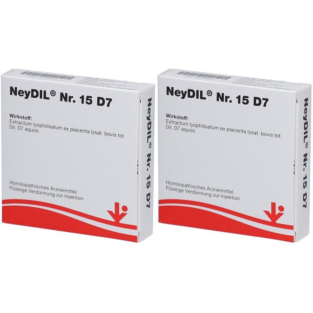 Neydil Nr.15 D 7 Ampullen 2x 2x5x2 ml