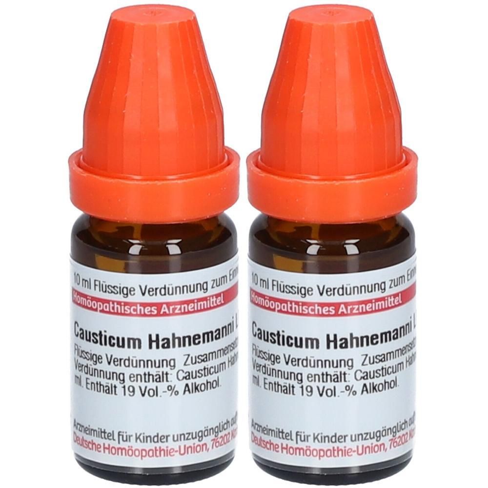 Causticum Hahnemanni LM XXX Dilution 2x 2x10 ml