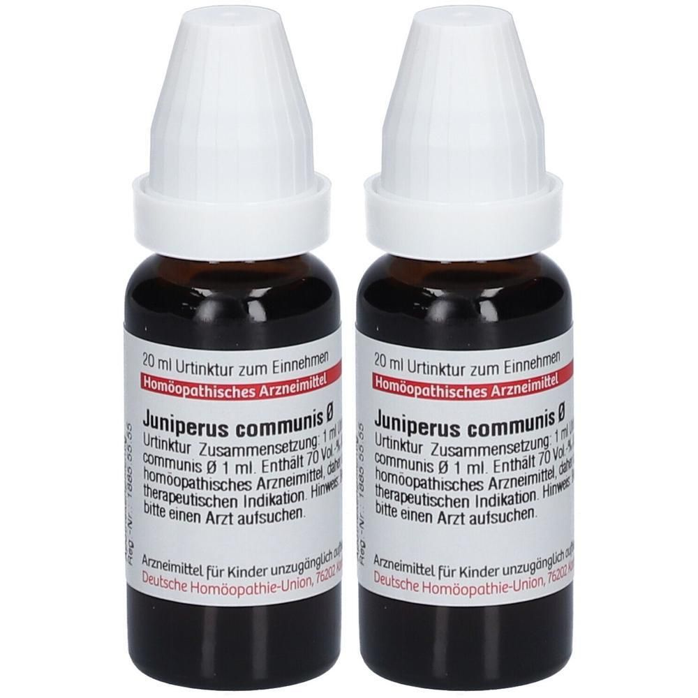 Juniperus Communis Urtinktur 2x 2x20 ml Dilution
