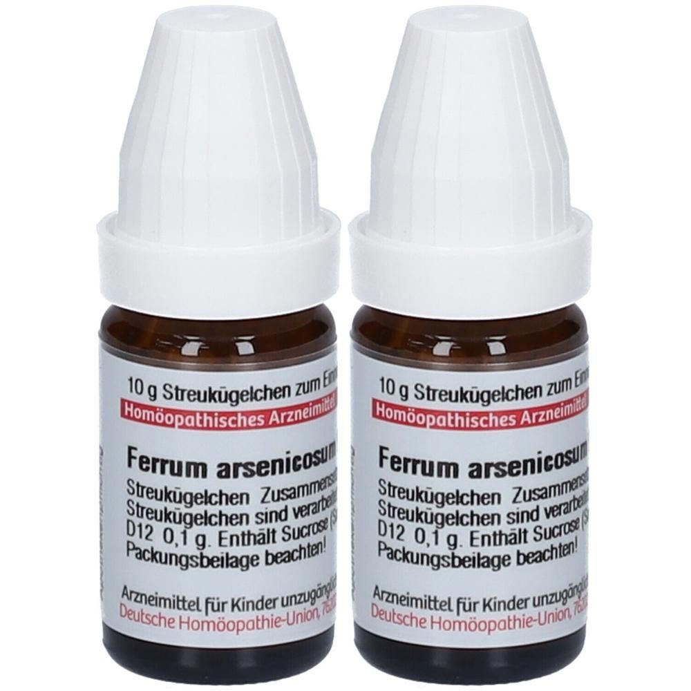 Ferrum Arsenicosum D 12 Globuli 2x 2x10 g