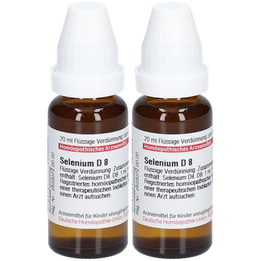 Selenium D 8 Dilution 2x 2x20 ml
