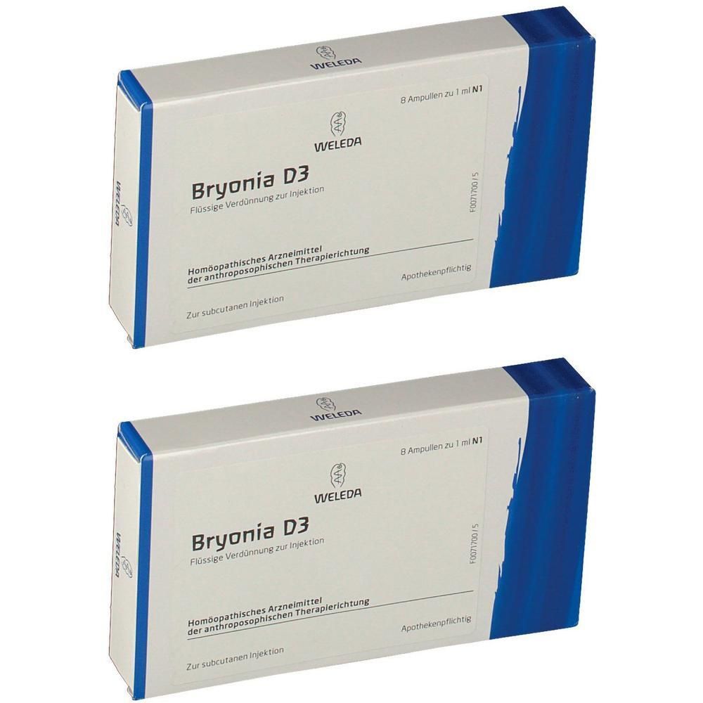 Bryonia D 3 Ampullen 2x 2x8x1 ml