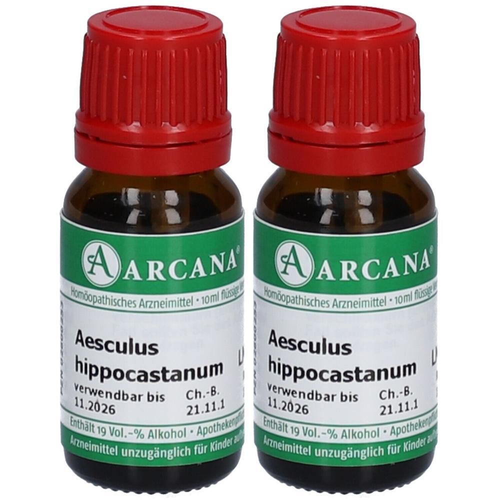 Aesculus Hippocastanum LM 6 Dilution 2x 2x10 ml