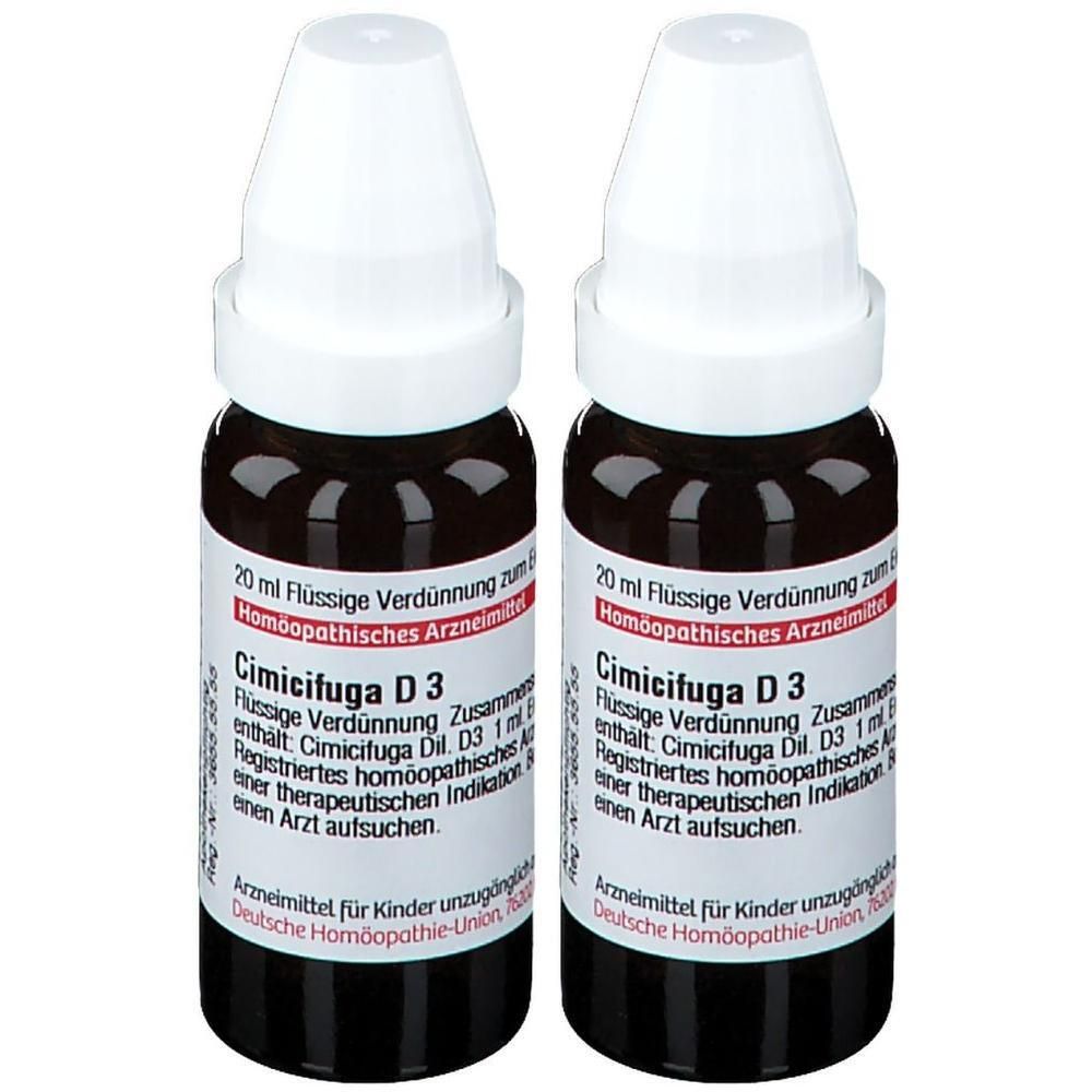 Cimicifuga D 3 Dilution 2x 2x20 ml