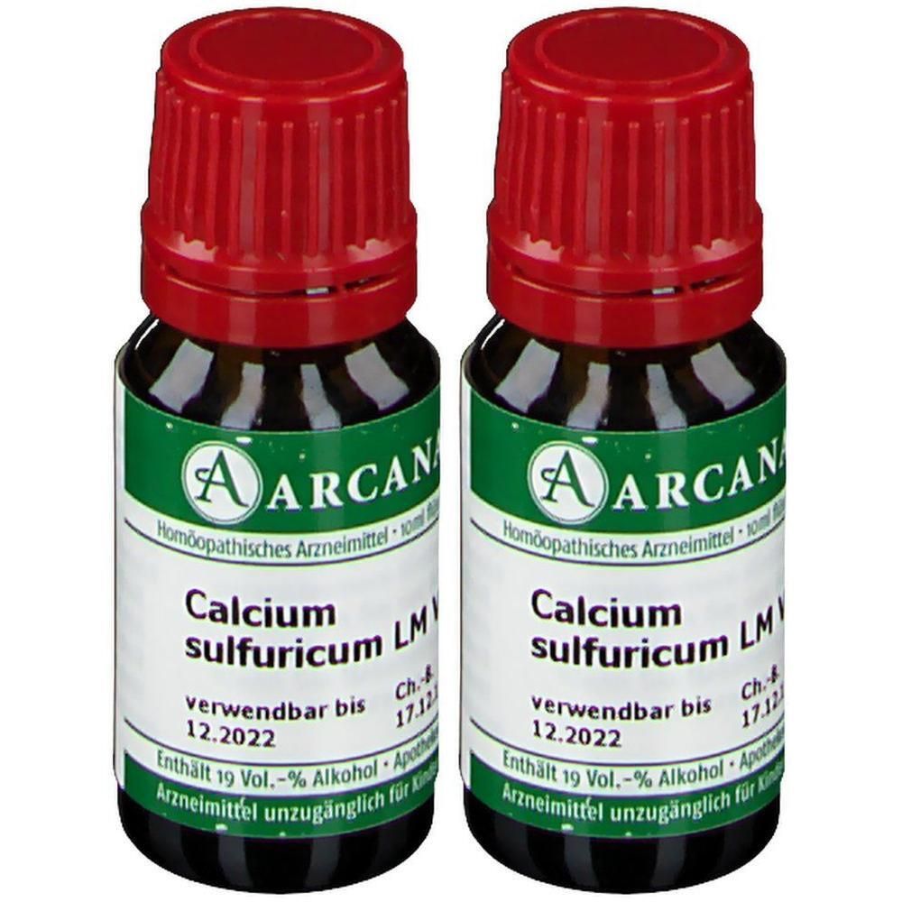 Calcium Sulfuricum LM 6 Dilution 2x 2x10 ml