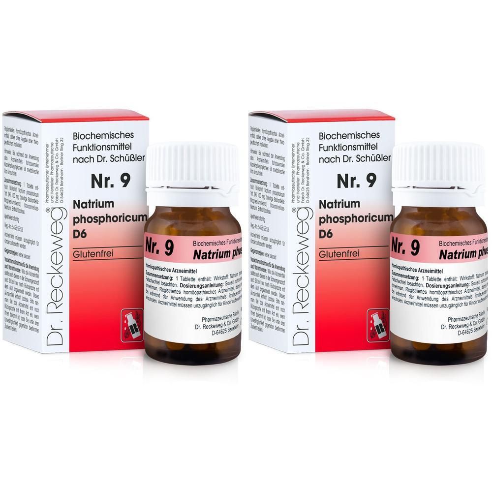 Biochemie 9 Natrium phosphoricum D 6 Tabletten 2x 2x200 St