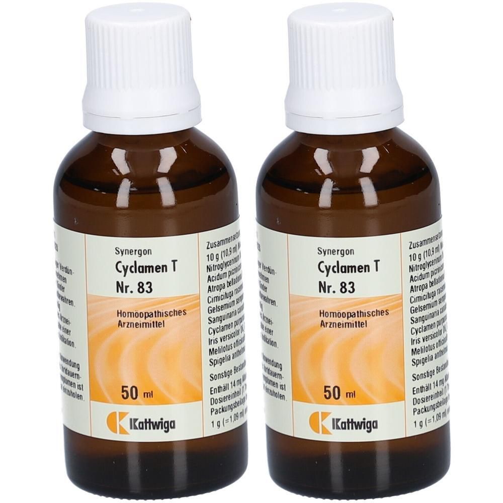 Synergon Komplex 83 Cyclamen T Tropfen 2x 2x50 ml