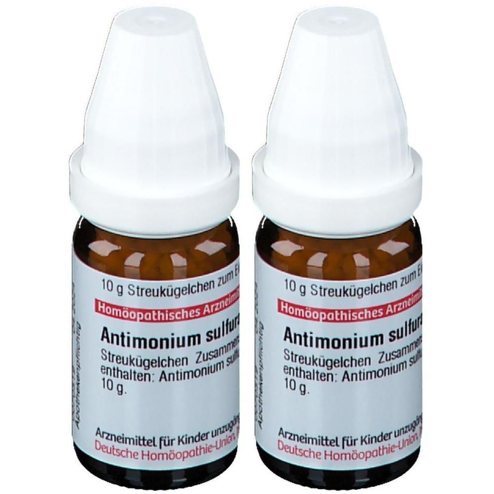 Antimonium Sulfuratum aurantiacum C 10 Globuli 2x 2x10 g