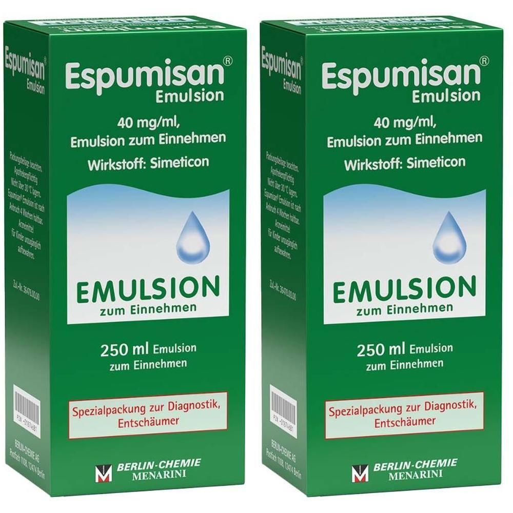 Espumisan Emulsion f. bildgebende Diagnostik 2x 2x250 ml