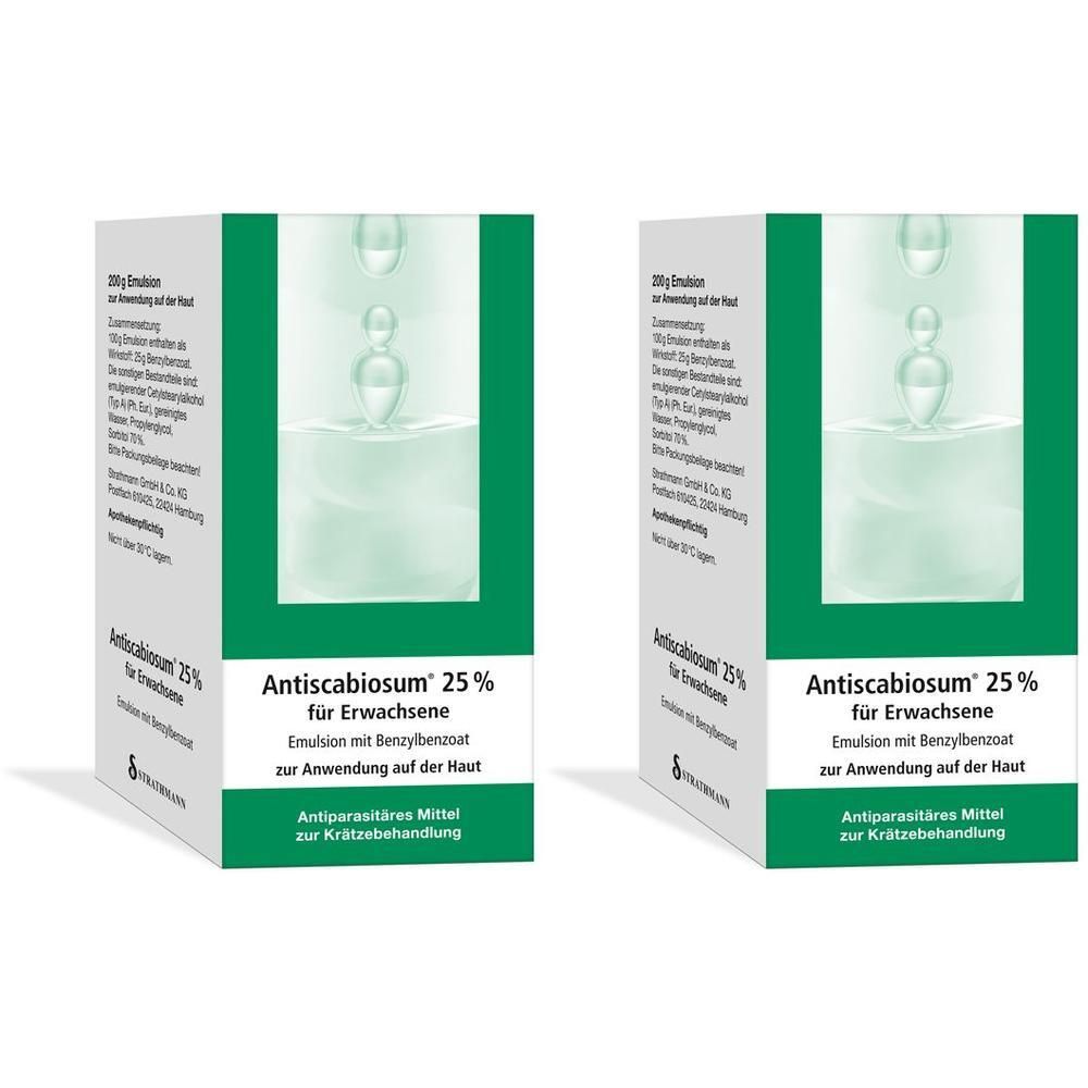 Antiscabiosum 25% Emulsion 2x 2x200 g
