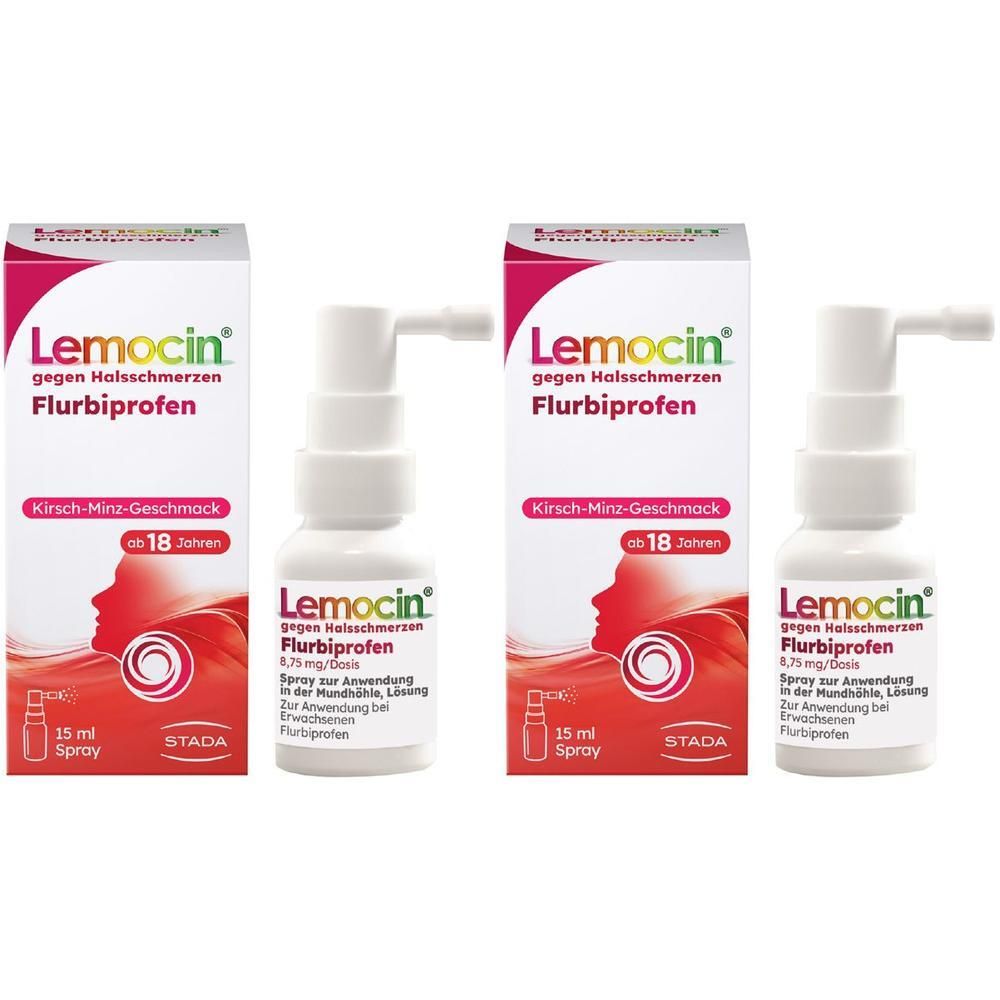 Lemocin Flurbiprofen 8,75mg/Dosis Spray Anw.Mundhö 2x 2x15 ml