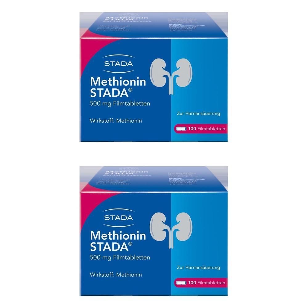 Methionin Stada 500 mg Filmtabletten 2x 2x100 St