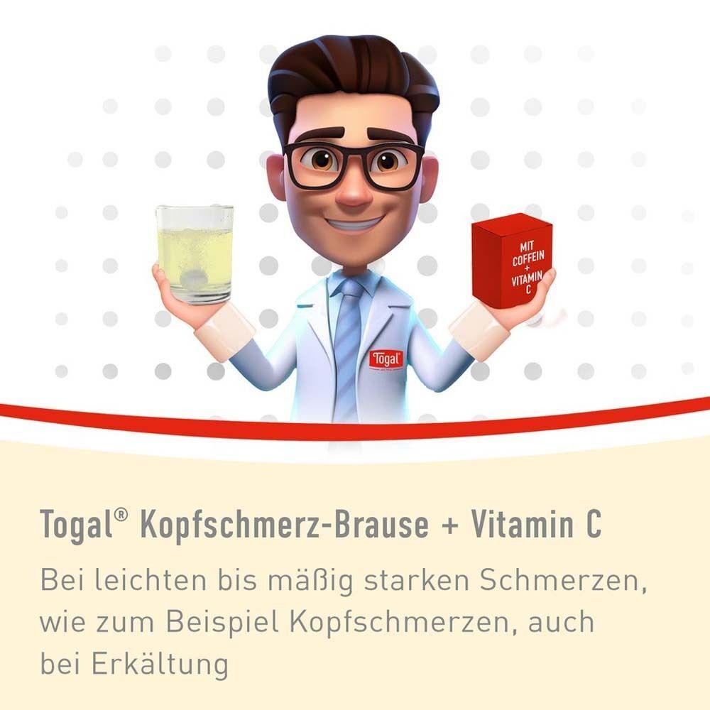 Togal® Kopfschmerz-Brause + Vitamin C