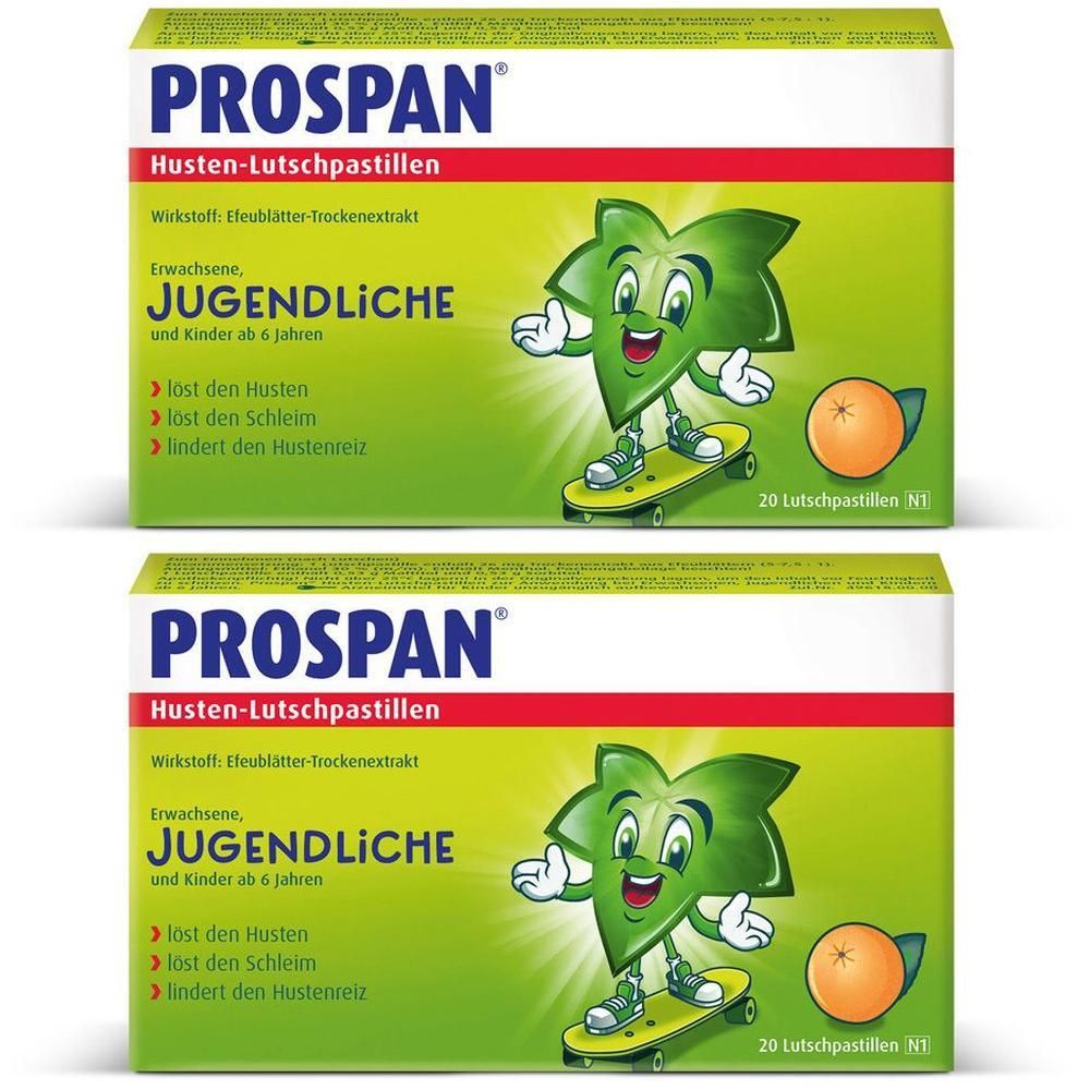 Prospan Husten Lutschpastillen 2x 2x20 St Pastillen