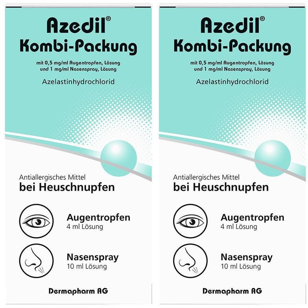 Azedil Kombi-Packung 0,5mg/ml AT 1mg/ml Nasenspr. 2x 2x1 St Kombipackung