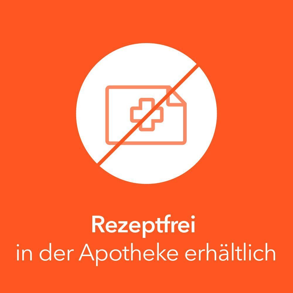 Symbol für rezeptfreie Abgabe in der Apotheke.