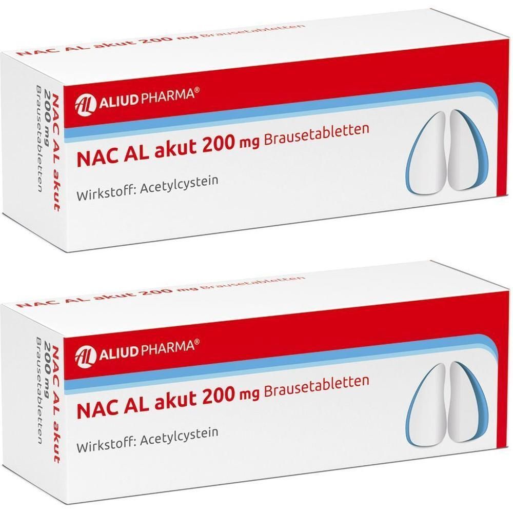 NAC AL akut 200 mg Brausetabletten 2x 2x20 St