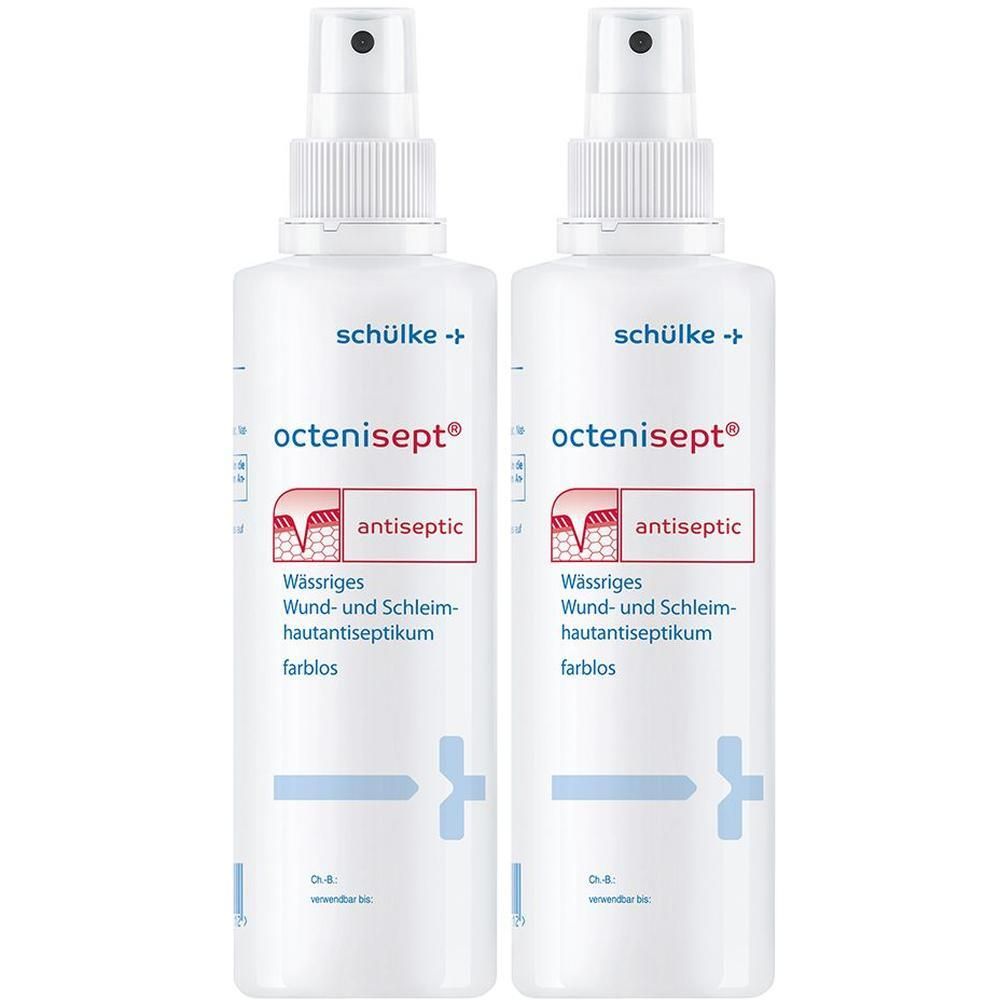 Octenisept Lösung mit Sprühpumpe 2x 2x250 ml
