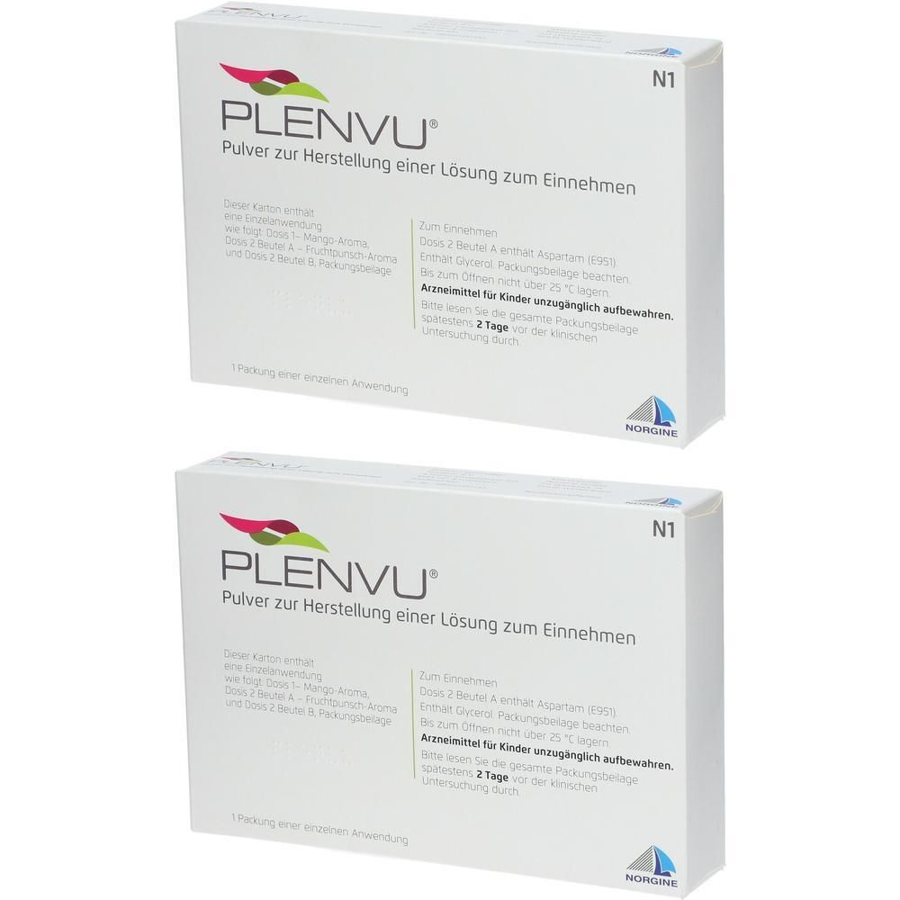 Plenvu Pulver z.Herst.e.Lösung z.Einnehmen 2x 2x1 St zur Herstellung einer Lösung zum Einnehmen