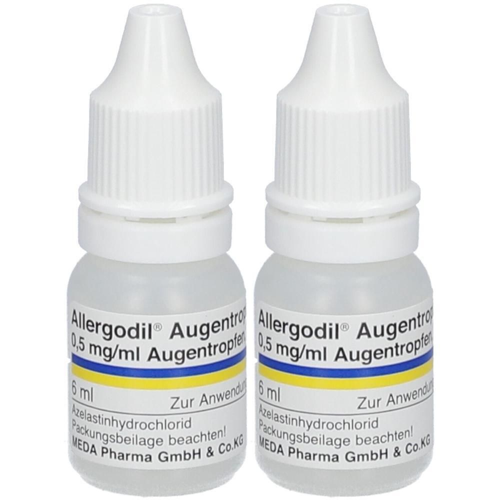 Allergodil Augentropfen 2x 2x6 ml
