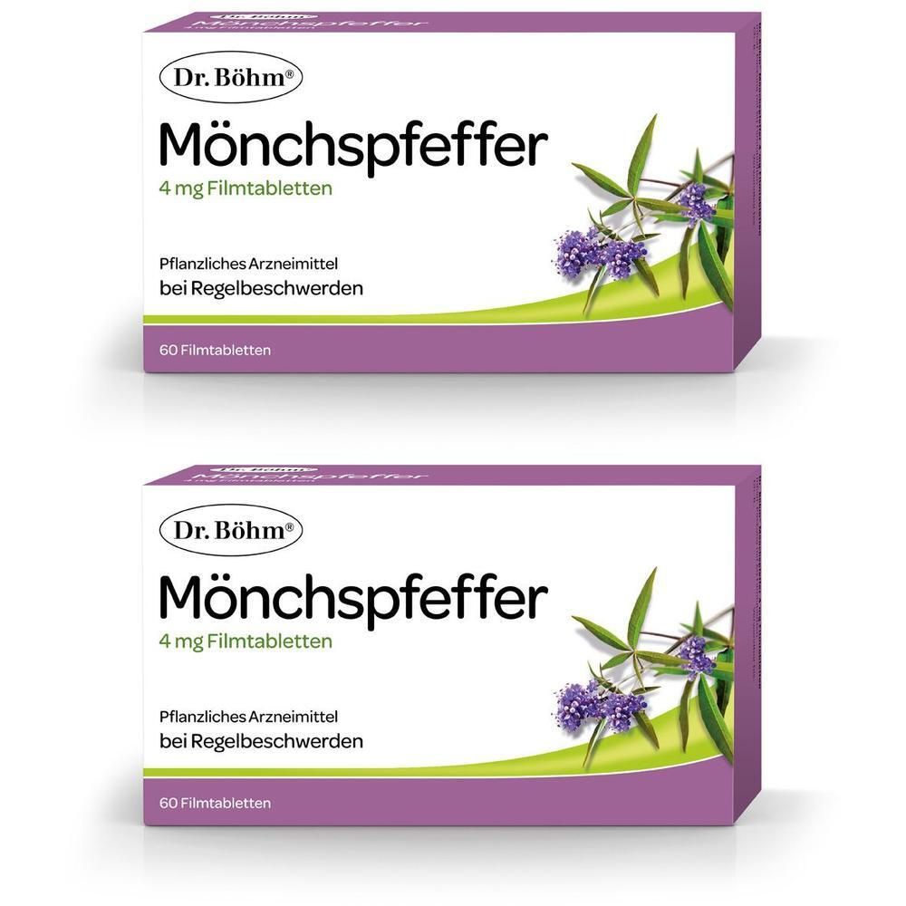Dr.böhm Mönchspfeffer 4 mg Filmtabletten 2x 2x60 St