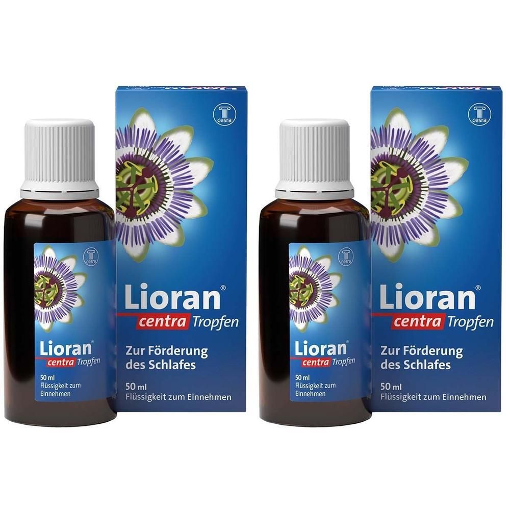 Lioran centra Tropfen 2x 2x50 ml Flüssigkeit zum Einnehmen